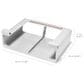Joseph Joseph CupboardStore Large Film, Foil and Bag Organizer in Stone, , large