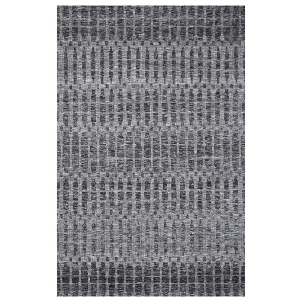 Justina Blakeney x Loloi Yeshaia 2"6" x 7"6" Grey and Charcoal Runner, , large