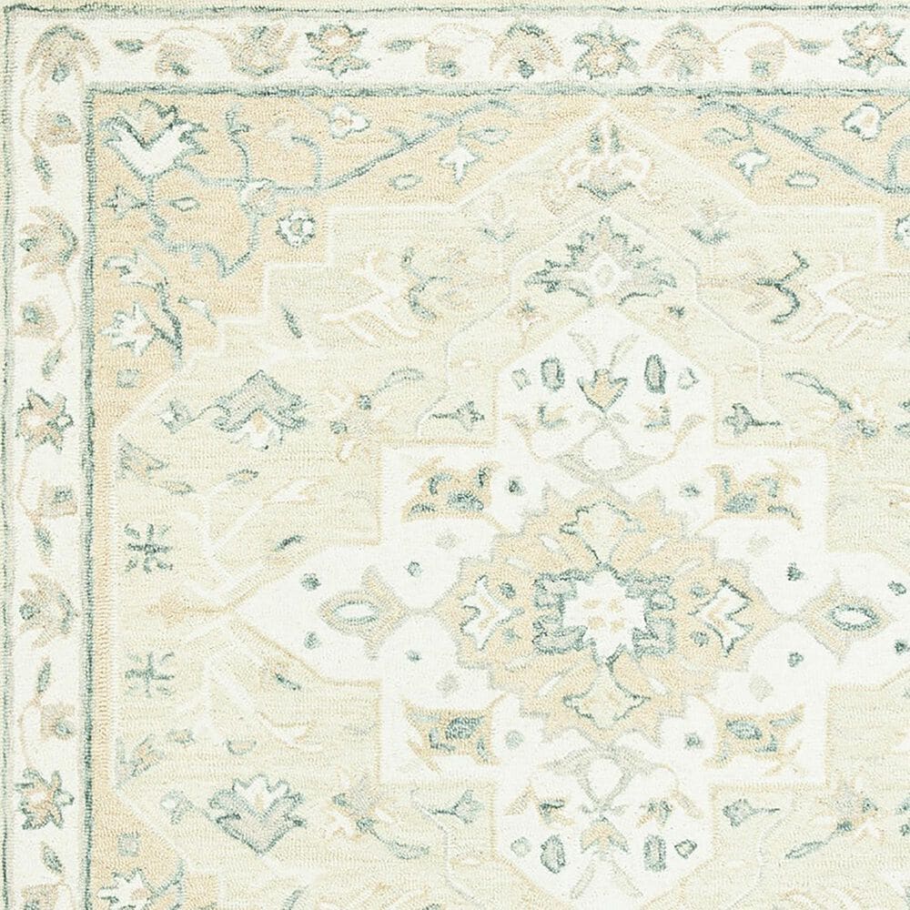 Safavieh Micro-Loop Oriental 3&#39; Square Beige and Ivory Area Rug, , large