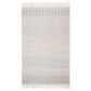 Safavieh Natura NAT852A 5" x 8" Ivory and Grey Area Rug, , large