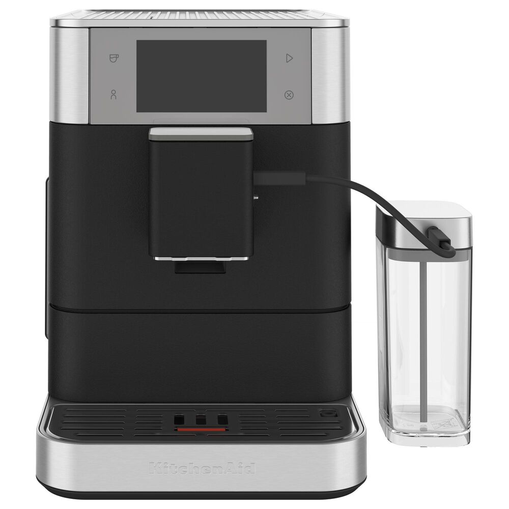 KitchenAid KF8 2.2-Liter Fully Automatic Espresso Machine in Cast Iron Black, , large