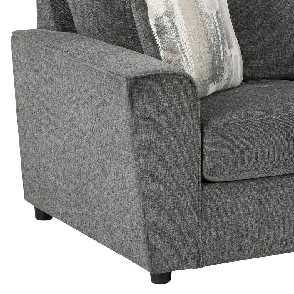 Ashley Stairatt Stationary Sofa and Loveseat Set in Gravel, , large