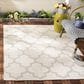 Safavieh Bermuda BMU804A 3" x 5" Ivory and Light Grey Indoor/Outdoor Area Performance Rug, , large