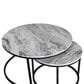 Martin Svensson Home Twilinger Nested Cocktail Table in Black, Grey and White, , large
