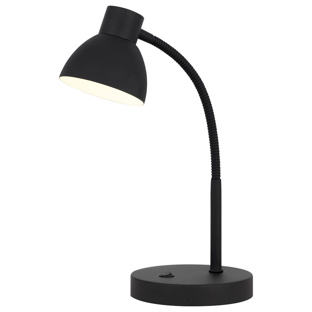 Cal Lighting Noirbeam Desk Lamp in Sand Black, , large