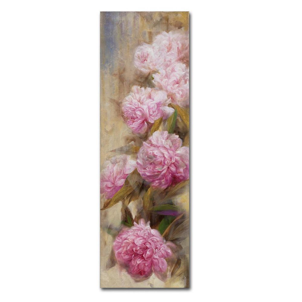 Timberlake 19" x 6" Peonies II Canvas Art, , large
