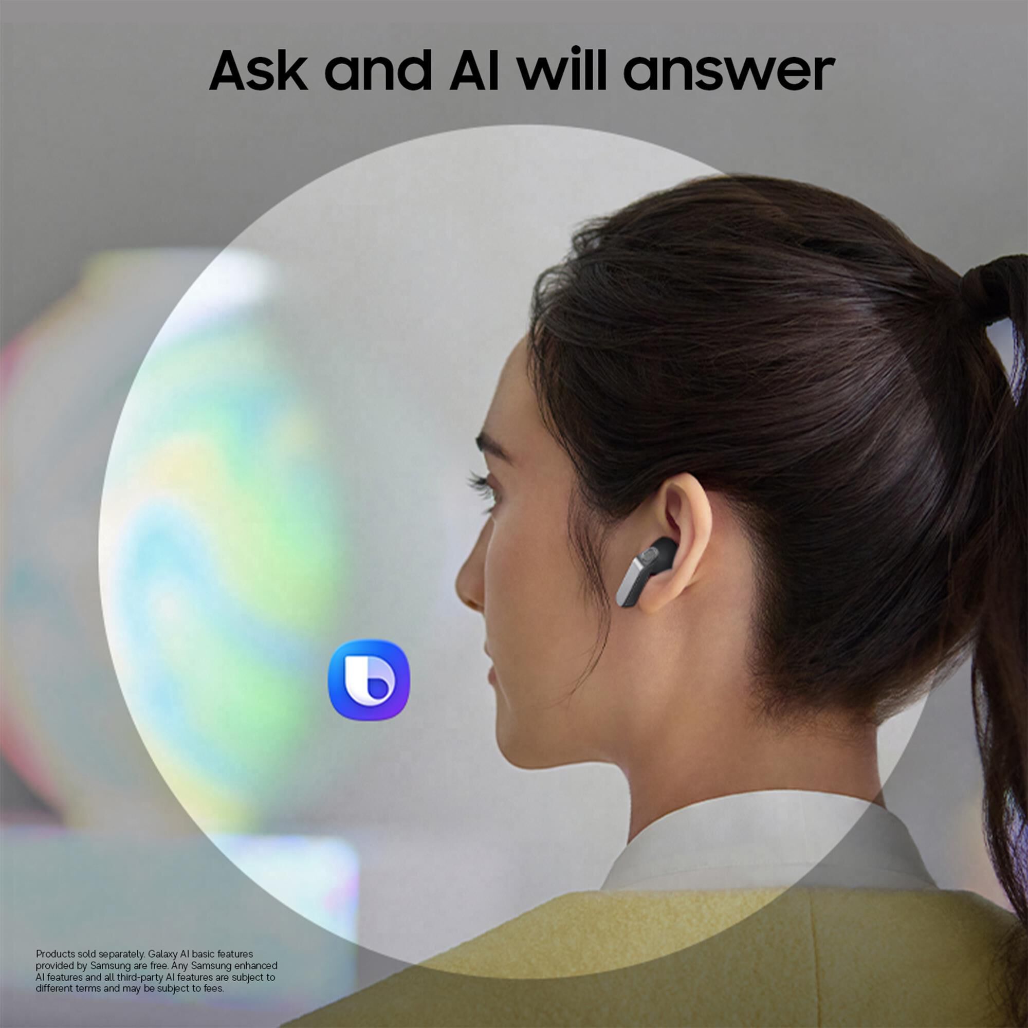 Samsung Galaxy Buds4 in Black