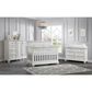 Oxford Baby Weston 2-Piece Crib and Dresser Nursery Set in Vintage White, , large