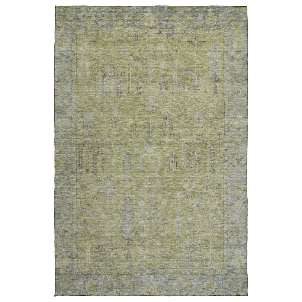 Dalyn Rug Company Solace SL11 5" x 7"6" Aloe Area Rug, , large