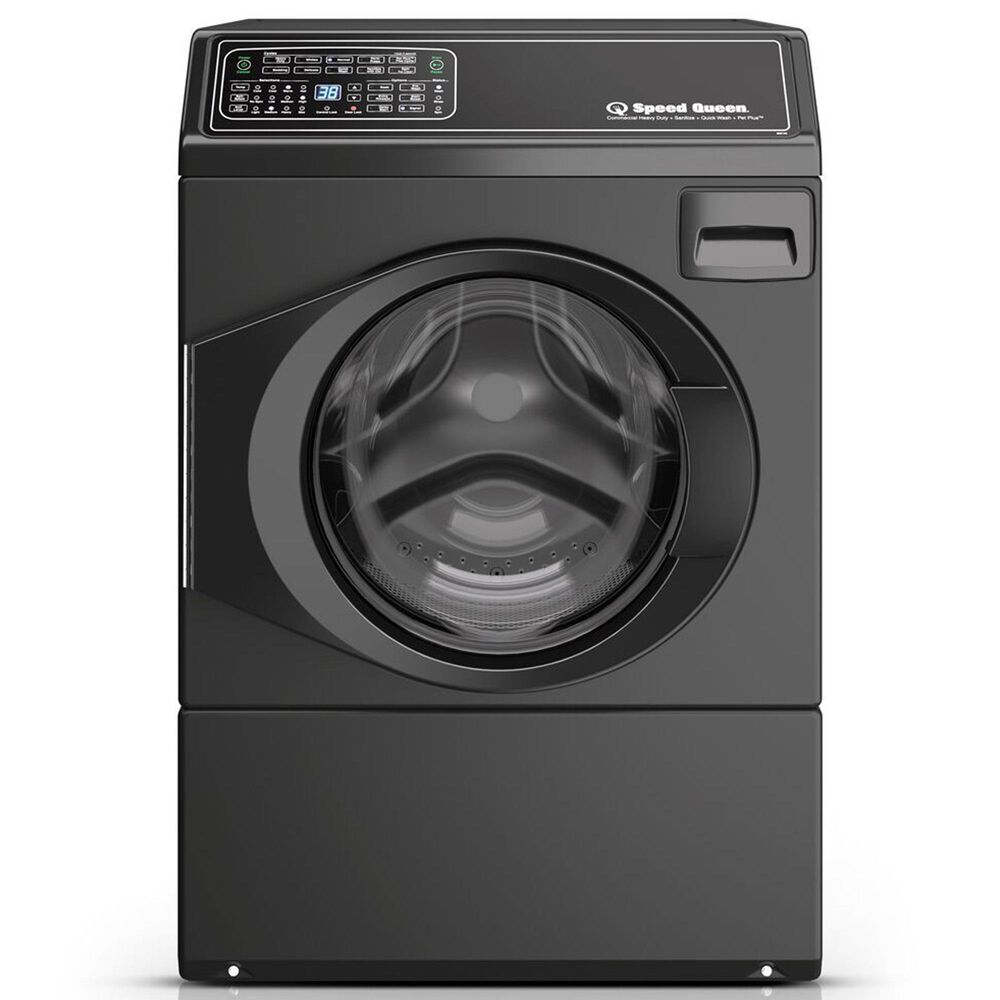 Speed Queen 3.5 Cu. Ft. Front Load Left Hinge Washer in Matte Black, , large