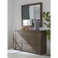 Riva Ridge Modern Loft 4 Piece Queen Platform Bedroom Set in Greystone, , large