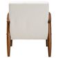 Baxton Studio Stratton Arm Chair in Cream, , large