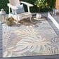 Safavieh Sarasota 4"5" x 6"5" Light Green and Brown Indoor/Outdoor Area Rug, , large