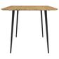 Ashley Gretlynn Rectangular Dining Table in Light Natural and Matte Black - Table Only, , large