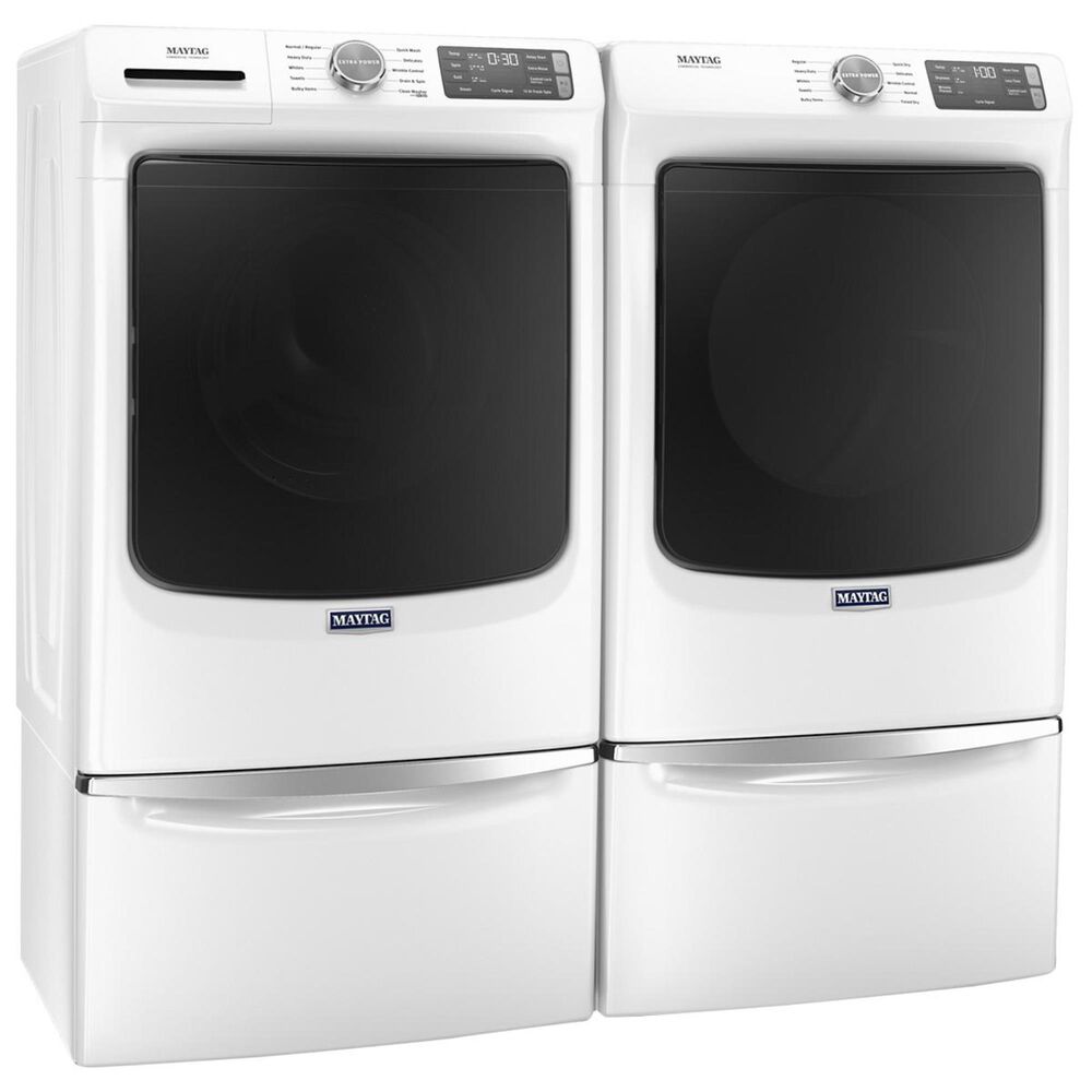 Maytag 7.3 Cu. Ft. Gas Dryer in White, , large