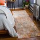 Surya Mirabel MBE-2300 2"7" x 10" Peach, Orange, Cream, Brown, Saffron and Denim Runner, , large