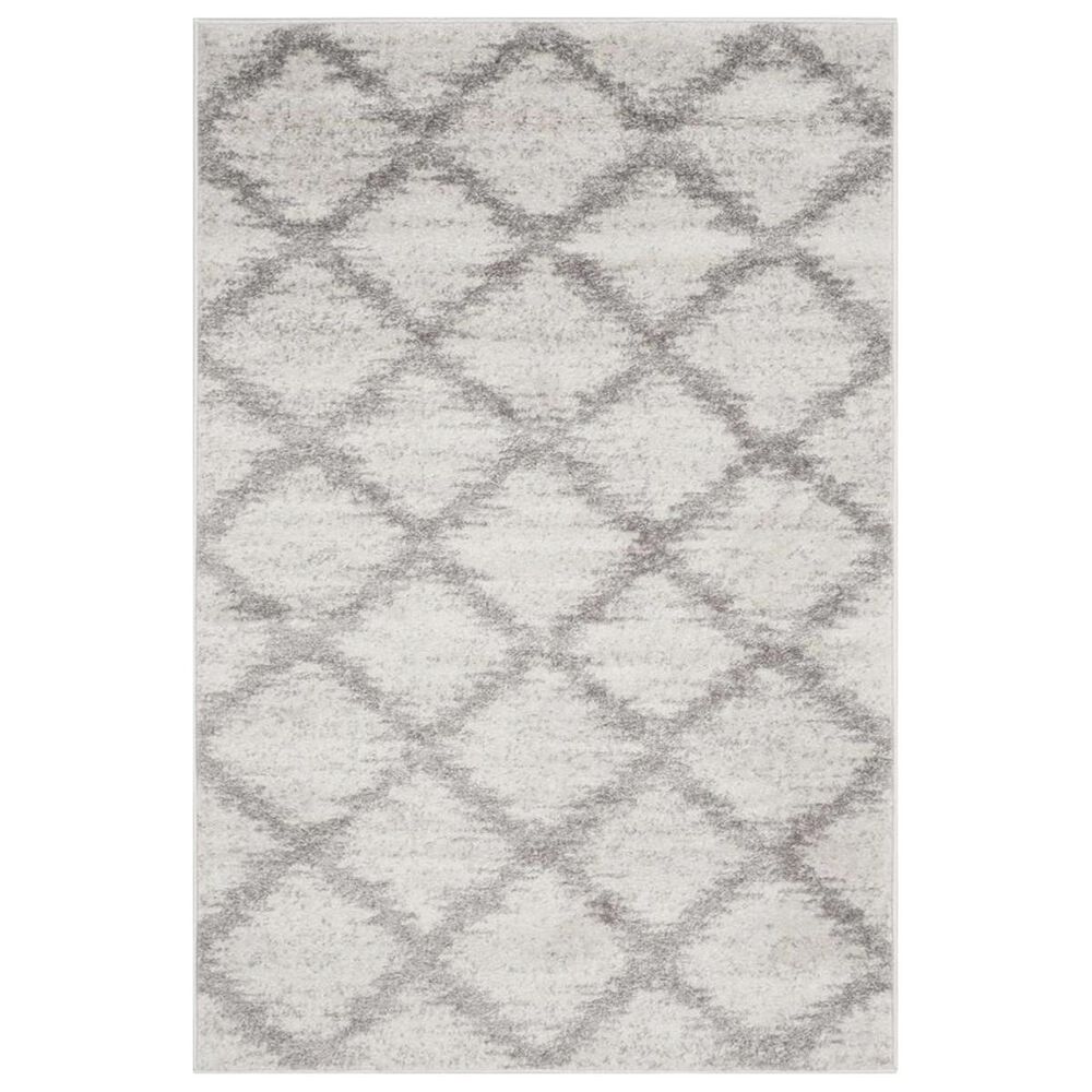 Safavieh Adirondack ADR122B 4&#39; x 6&#39; Ivory and Silver Area Rug, , large