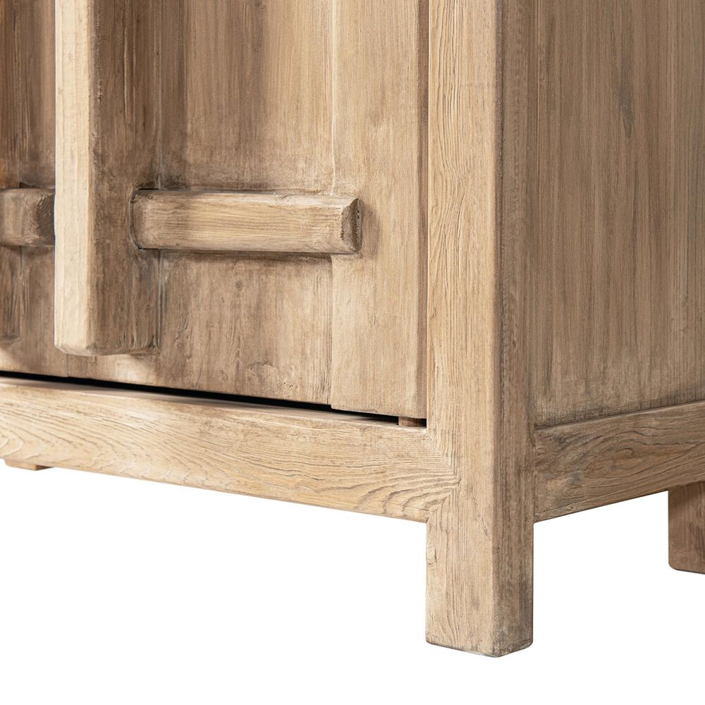 Jennifer Taylor Home Rowan 48" 2-Door Accent Storage Cabinet in Heritage Light Natural Brown, , large