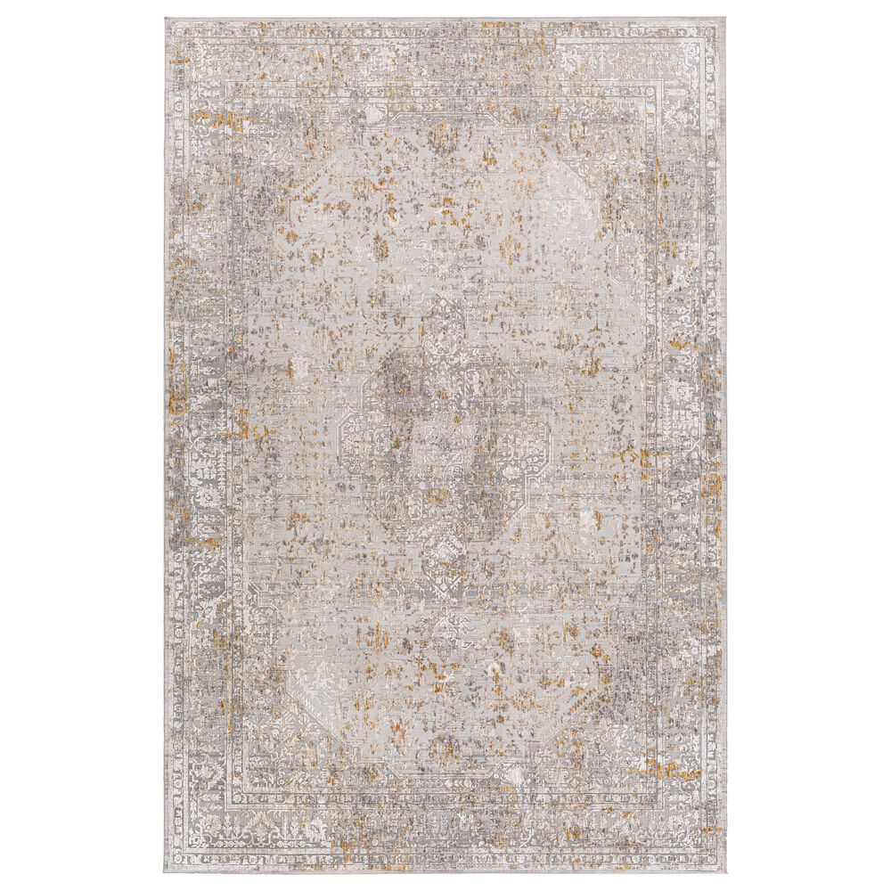 Surya Carmel 7"10" x 10" Medium Gray and Taupe Area Rug, , large