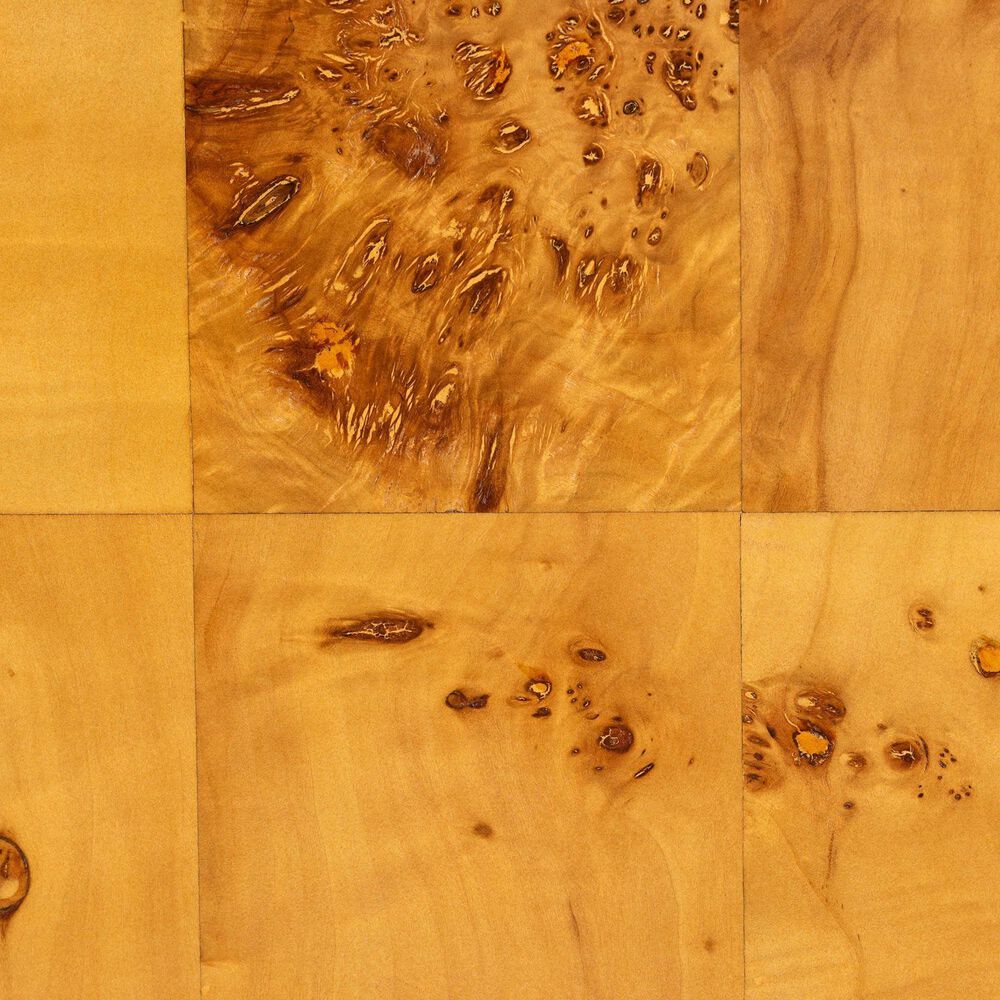 Baxton Studio Kayla 2-Drawer Nightstand in Light Mappa Burl, , large