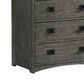 Hawthorne Furniture Oak Park 12 Drawer Dresser in Pewter, , large