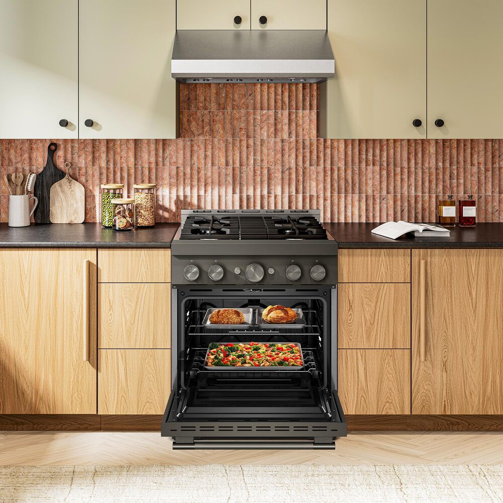 KitchenAid 4.1 Cu. Ft. Commercial-Style Gas Range in Black Ore, , large