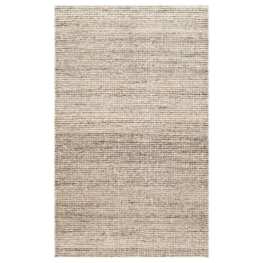 Surya Reika REK-2301 2" x 3" Off-White, Gray, Light Gray, Brick Red Area Rug, , large