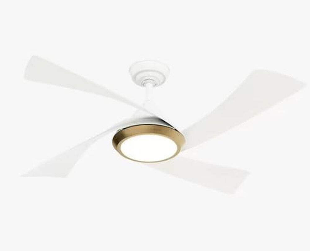Hunter Vespucci 52" Outdoor Ceiling Fan in Fresh White, , large