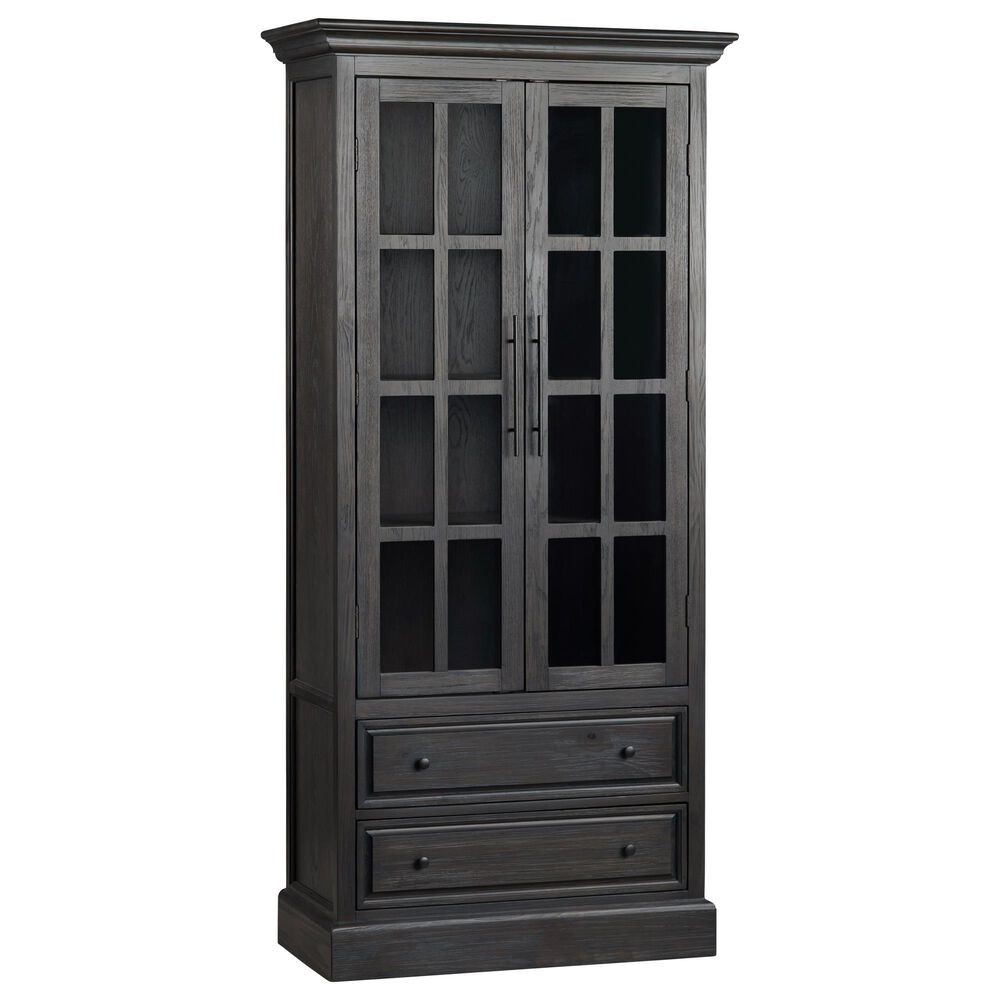 Crestview Collection Curio in Stained Black Shop NFM