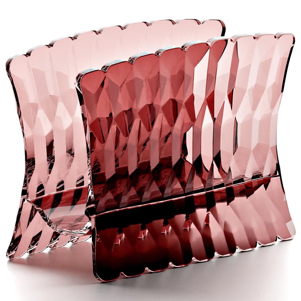 Fratelli Guzzini Vanity Terra Table Napkin Holder in Mauve, , large