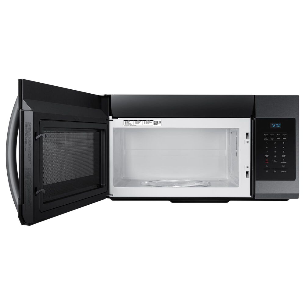 Samsung 1.7 Cu. Ft. Over-the-Range Microwave in Black Stainless Steel, , large