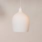 Creative Coop Sienna 1-Light Large Pendant in White, , large
