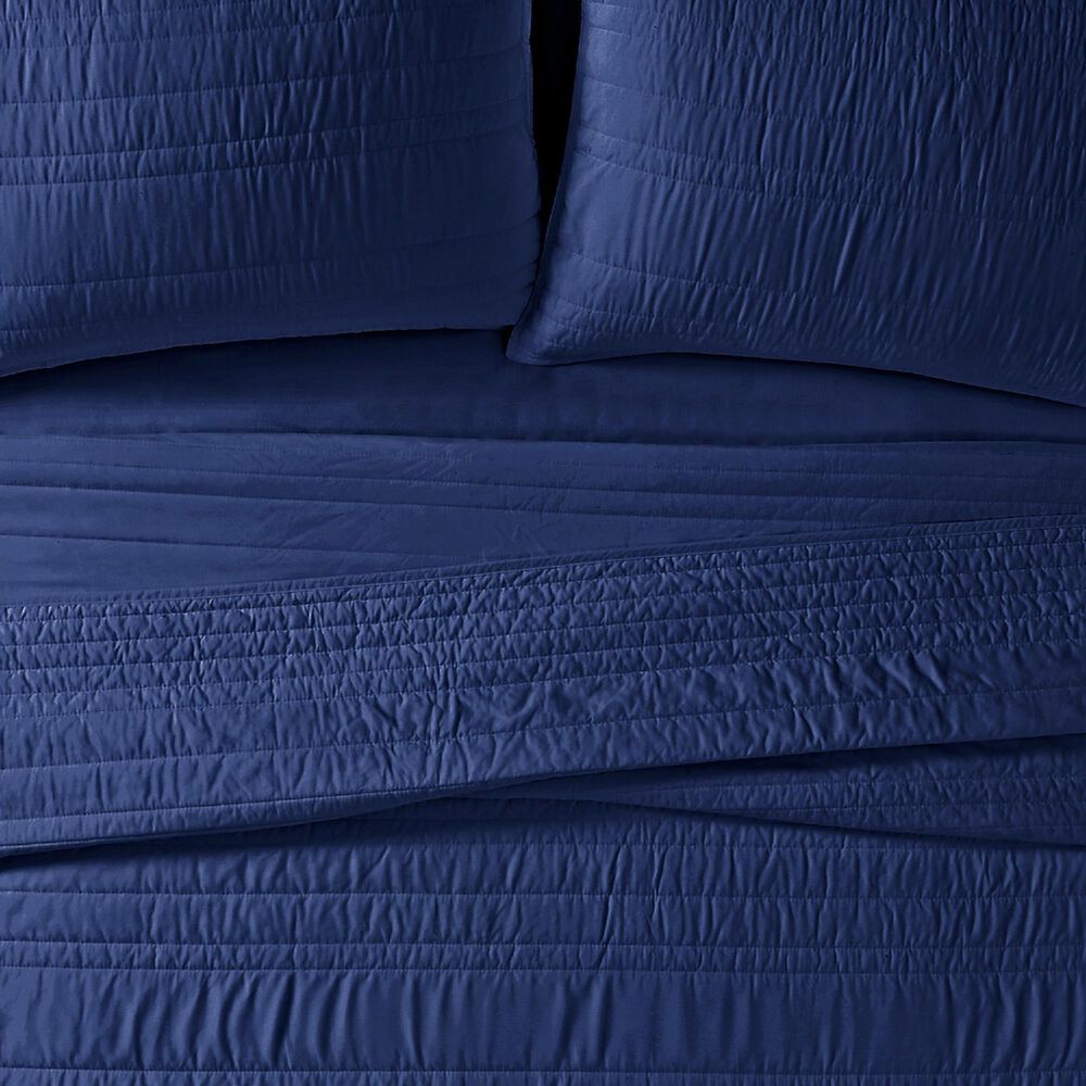 Pem America Truly Calm Antimicrobial 2-Piece Twin/Twin XL Quilt Set in Navy, , large