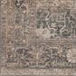 Loloi Lyra 7"10" Round Denim and Sand Area Rug, , large