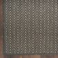 Nourison Horizon HOZ02 Charcoal 8" x 10" Indoor/Outdoor Area Rug, , large