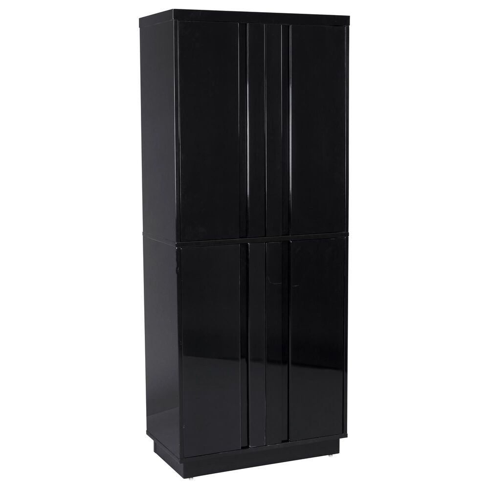 Home Styles Linear Pantry in Black, , large