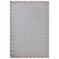 Amber Lewis x Loloi Topanga 7"10" x 10" Silver and Natural Indoor/Outdoor Area Rug, , large