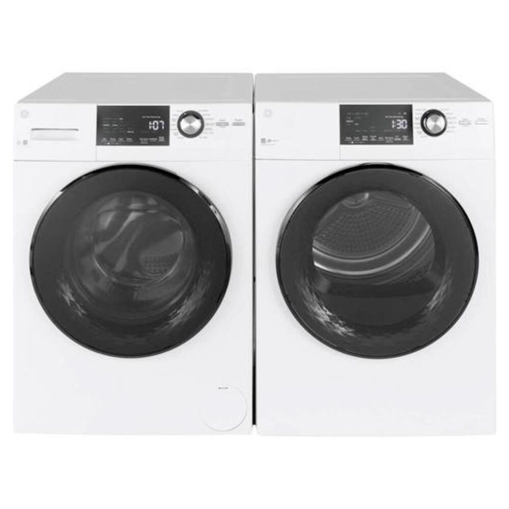 GE Appliances 4.3 Cu. Ft. 14-Cycle Electric Dryer in White, , large