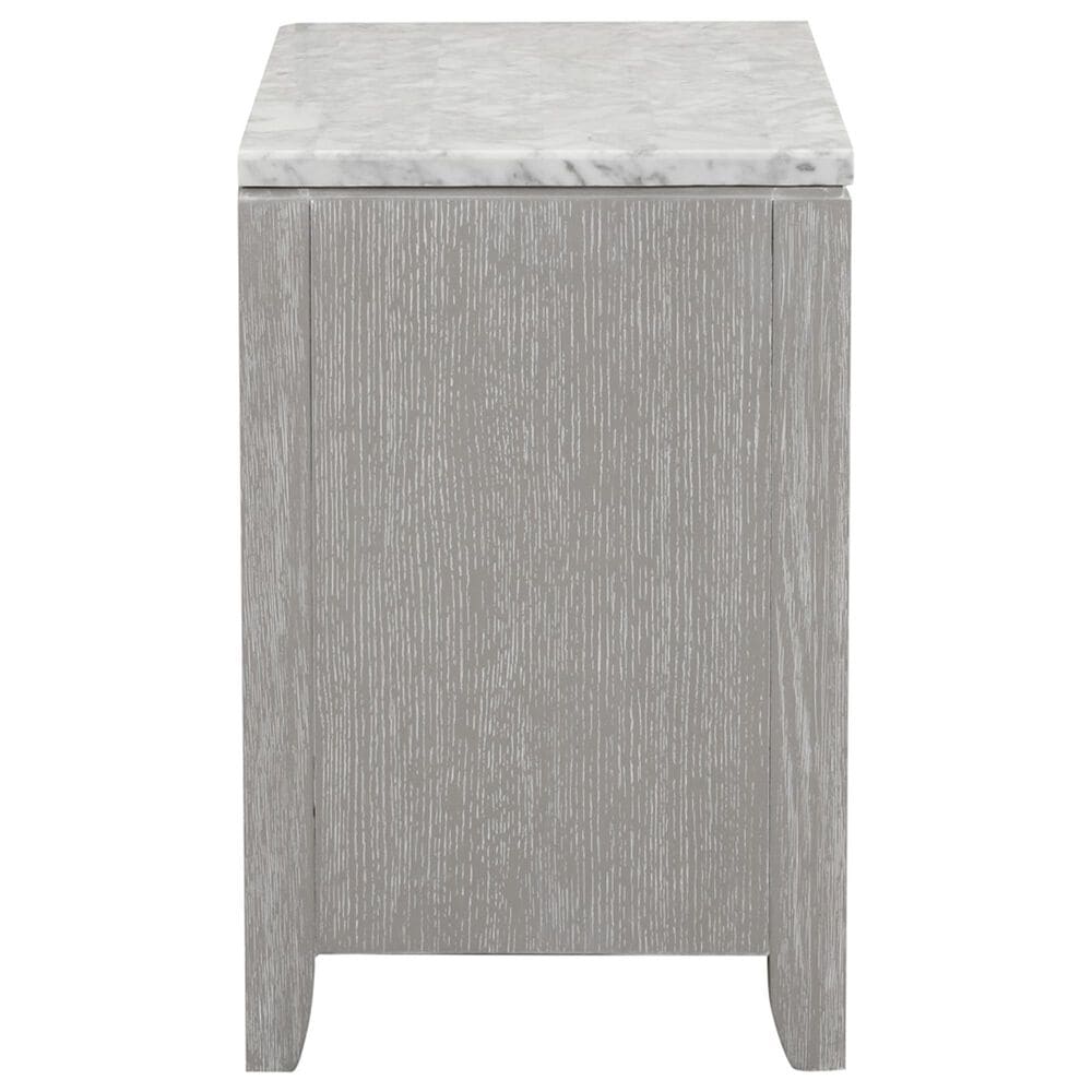 New Heritage Design Fiona 4-Piece King Bedroom Set in Mist Gray, , large