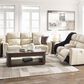 Ashley Dahlmoore Power Reclining Loveseat in Almond, , large