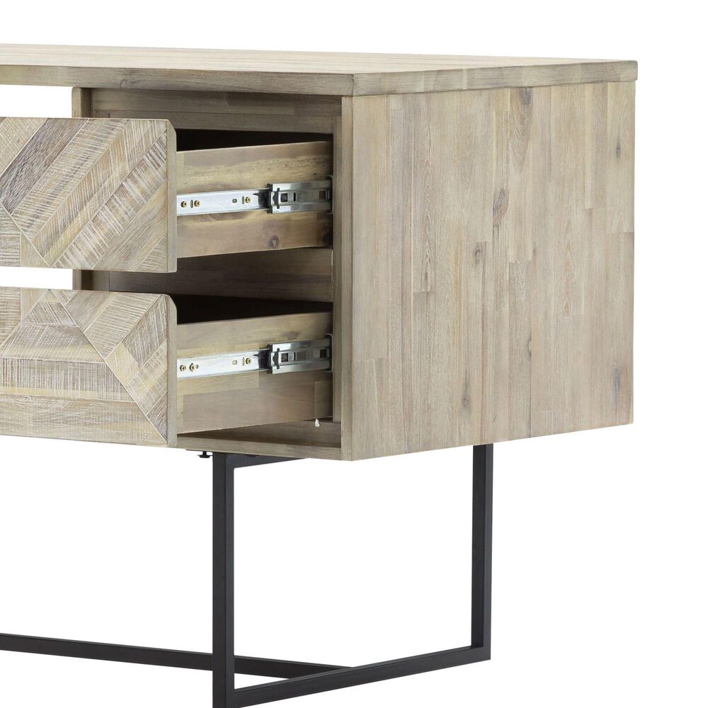 Blue River Peridot Desk in Natural Acacia, , large