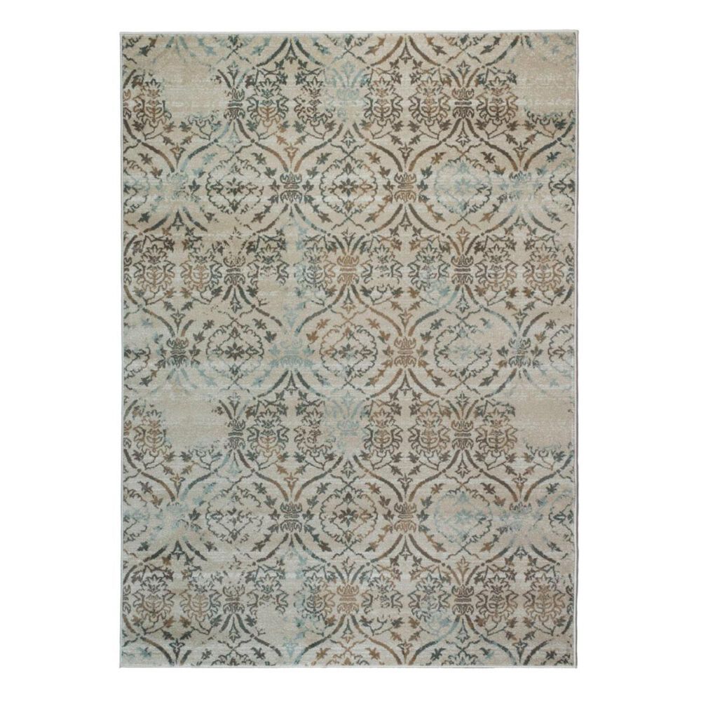 Radici USA Pisa 3746 5"3" x 7"3" Beige Area Rug, , large