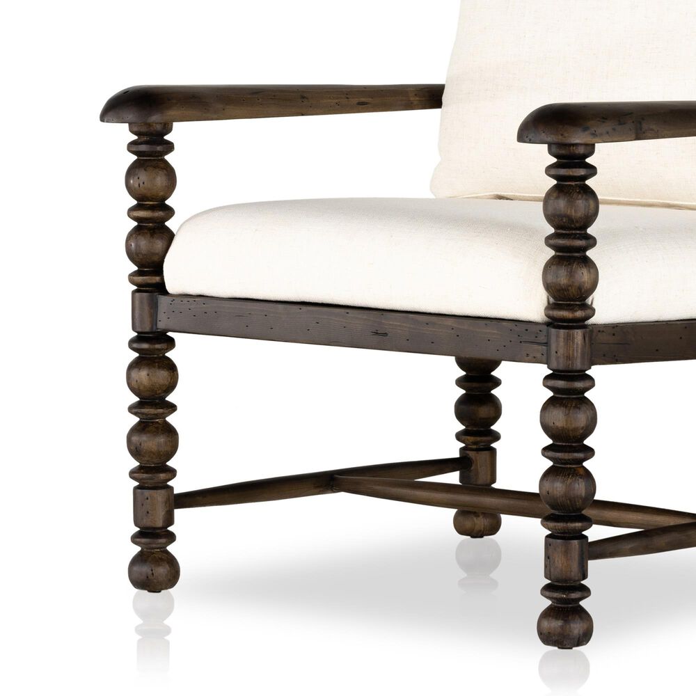 Four Hands Allston Accent Chair in Halcyon Ivory, , large