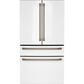 Cafe 23.2 Cu. Ft. Smart Counter-Depth French Door Refrigerator in Matte White, , large