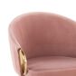 Lumisource Claire Accent Chair in Blush (Set of 2), , large