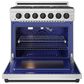 Thor Kitchen Gordon Ramsay 6 Cu. Ft. Professional Gas Range with Black Handle Kit in Stainless Steel, , large