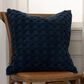 Rizzy Home 20" x 20" Transitional Down Filled Throw Pillow in Blue, , large