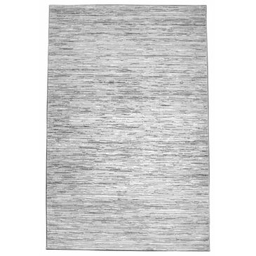 Radici USA Davide Striped 3"3" x 4"11" Grey Area Rug, , large