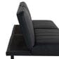 Lifestyle Solutions Cotez Convertible Sofa in Black, , large