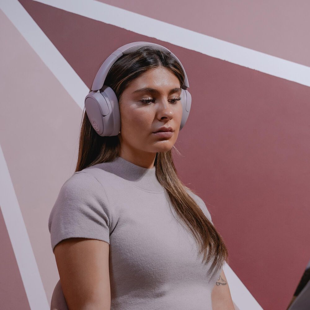 JLab Over-the-Ear Wireless Headphone in Mauve, , large